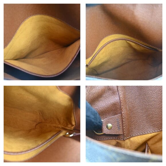 Authentic LOUIS VUITTON Monogram Musette Shoulder Bag bsj630-110725 - Picture 15 of 16